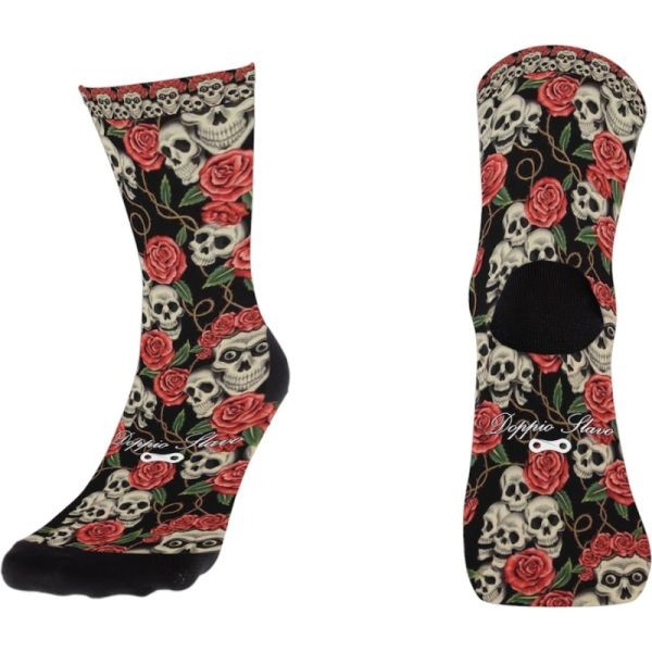 Calaveras y Rosas 1 - Talla G (43-46) Tejido Tecnico, con Rizo