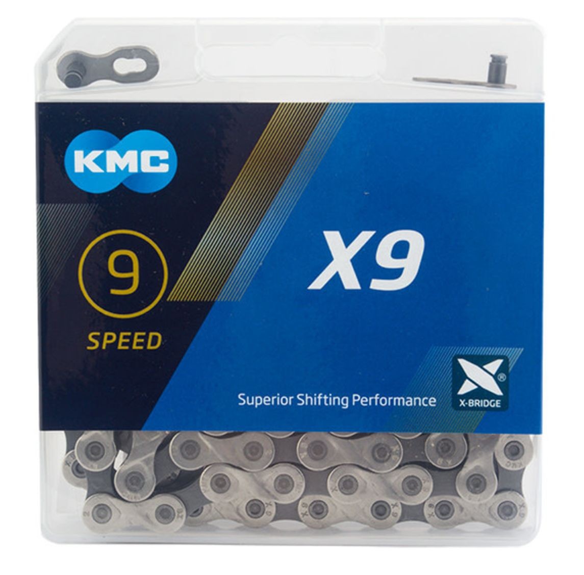 X9 Silver/Grey - 122 eslabones