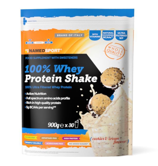 100% Whey Protein Shake - Galletas con Nata