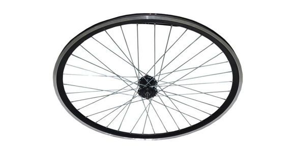 Rueda delantera 700C radios negros (You-Ride New York) - por defecto