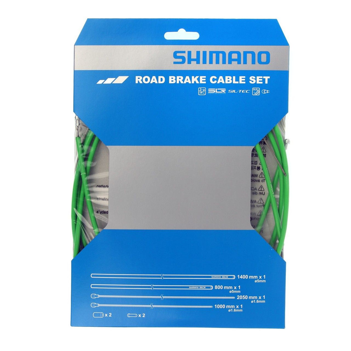 Kit Cables y fundas de freno Carretera - Verde