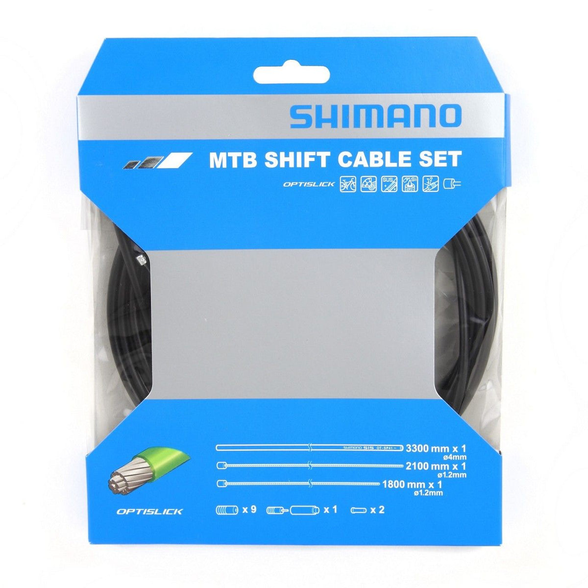 Kit Cambio Optislick MTB - Negro (cambio + desviador)