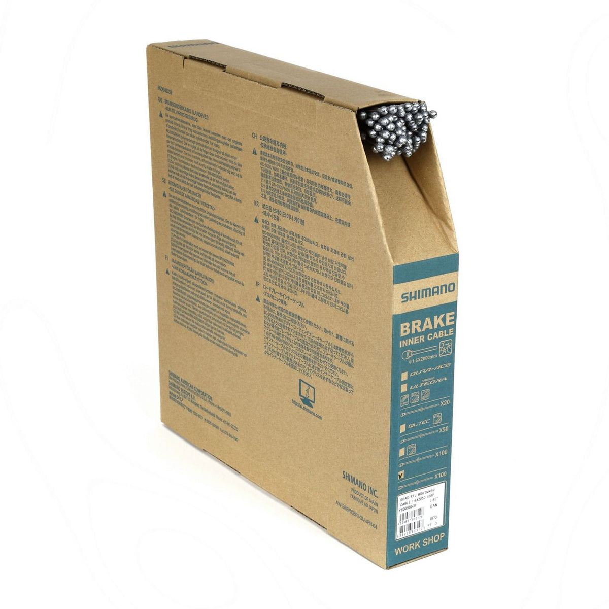 Cable Freno Carretera - Caja 100 Unidades