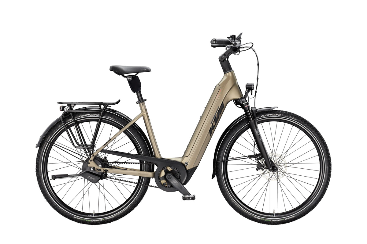 Macina City 810 Belt Unisex - US 43 OLIVE PEARL MATT (BLK+ORANGE) ENV. AUTOMATIQ+BOSCH PT-CX8K4