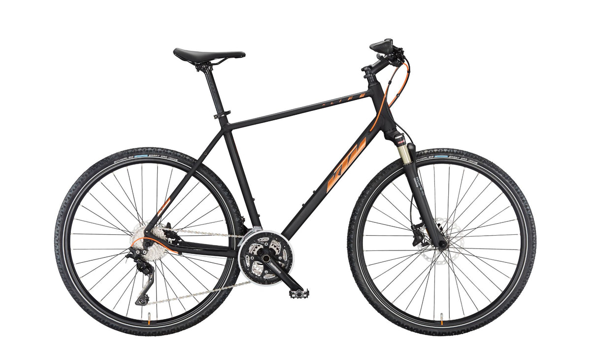 X-Life 1964 Cross - H 60 BLACK MATT (ORANGE) 2X11 SHIMANO CUES