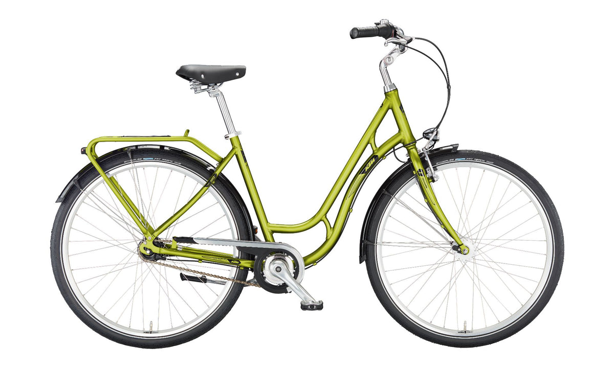Tourella - TC 46 CHROME LEMON MATT (BLACK) 1X7 SHIMANO NEXUS CB