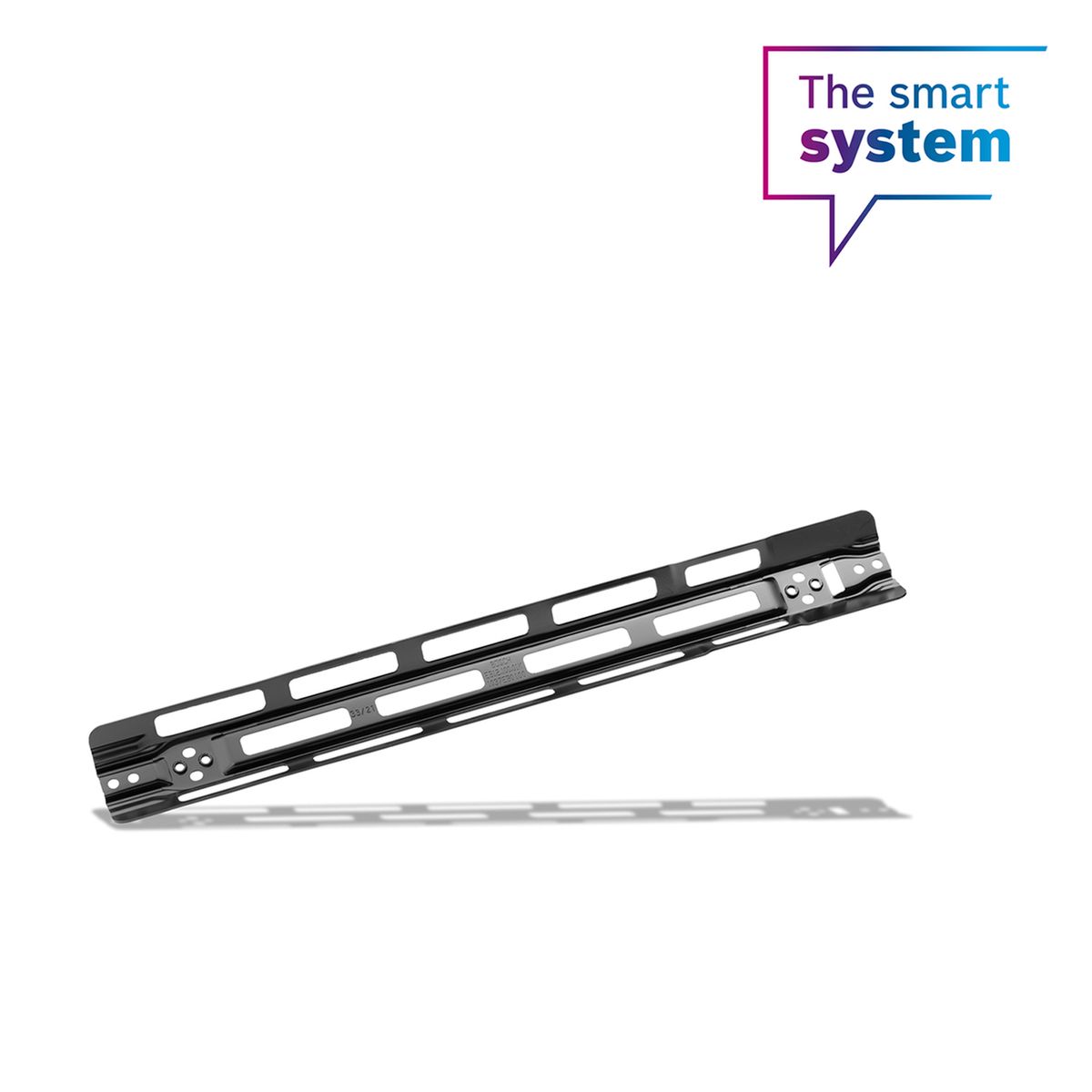 Carril de montaje de PowerTube 500 vertical, pivotante (BBP375Y) - por defecto