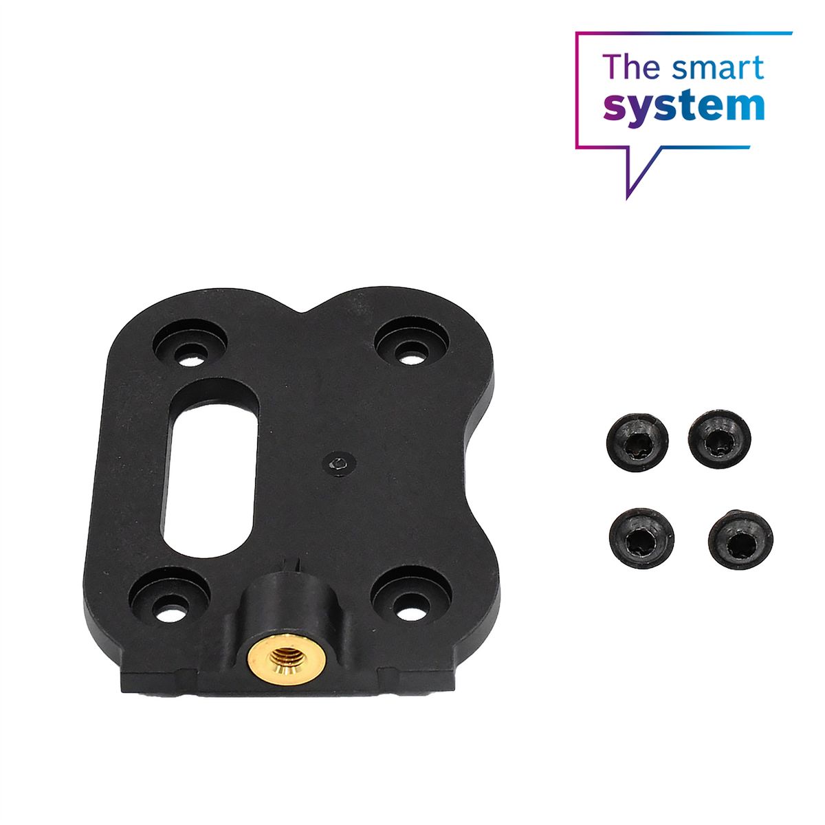 Kit de placa de fijación de CompactTube vertical, no para el lado de la cerradura, fijo (BBP324Y) - por defecto