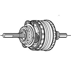Internal Assembly 184mm SG-8R36 - Por defecto
