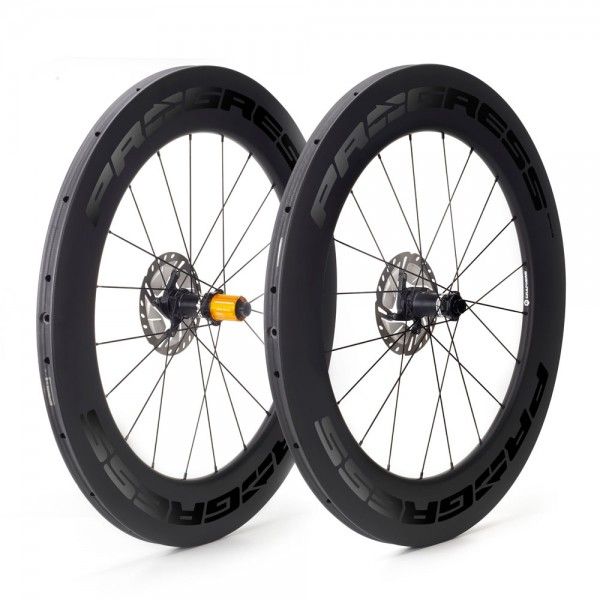 Space Disc Tubular - Juego Campagnolo N3W Negro