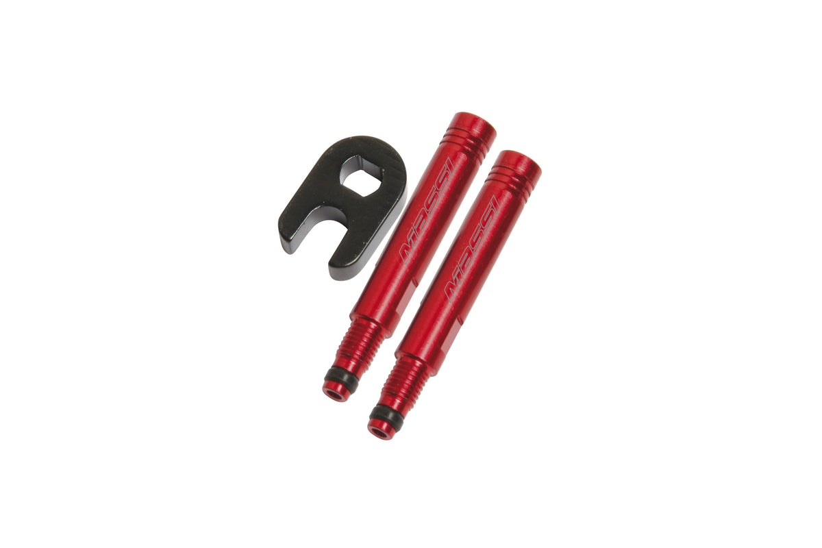 Prolongador de válvula 30mm - Rojo