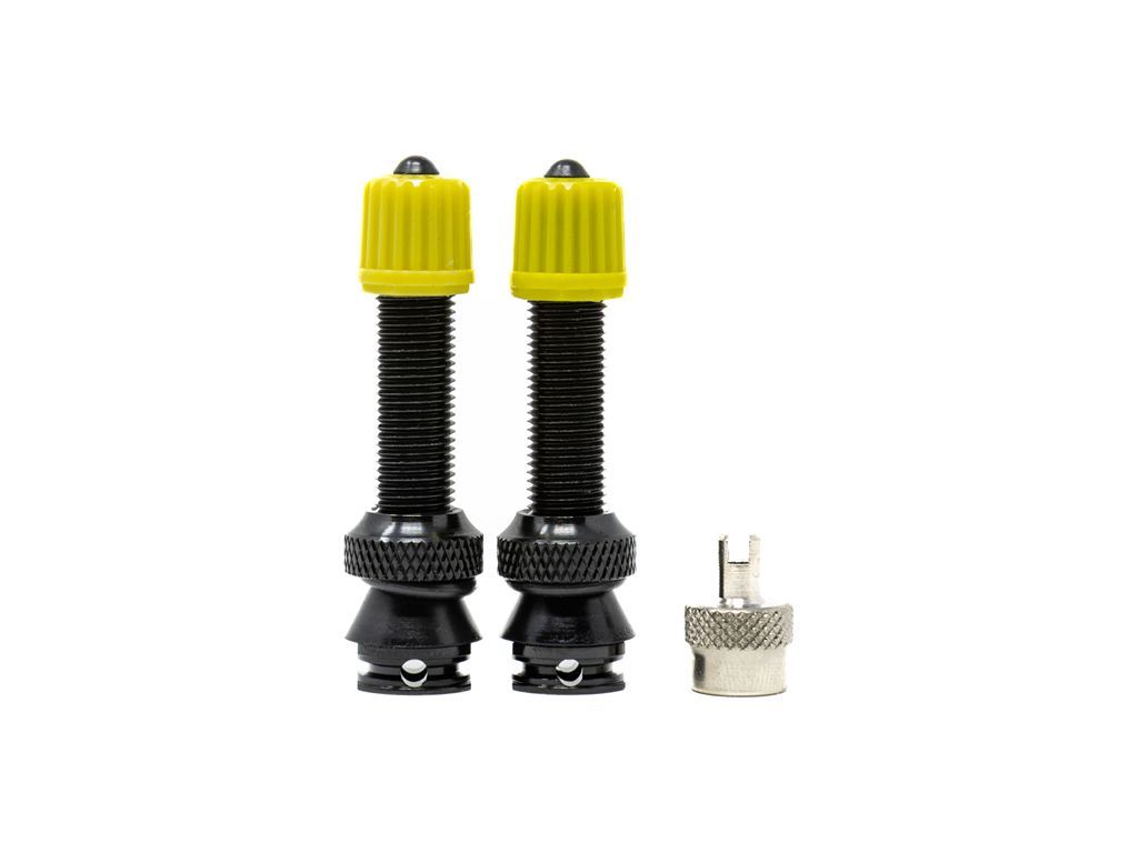 X-Sauce 2 Valvulas Gordas Aluminio Tubeless Compatible Mousse - Única