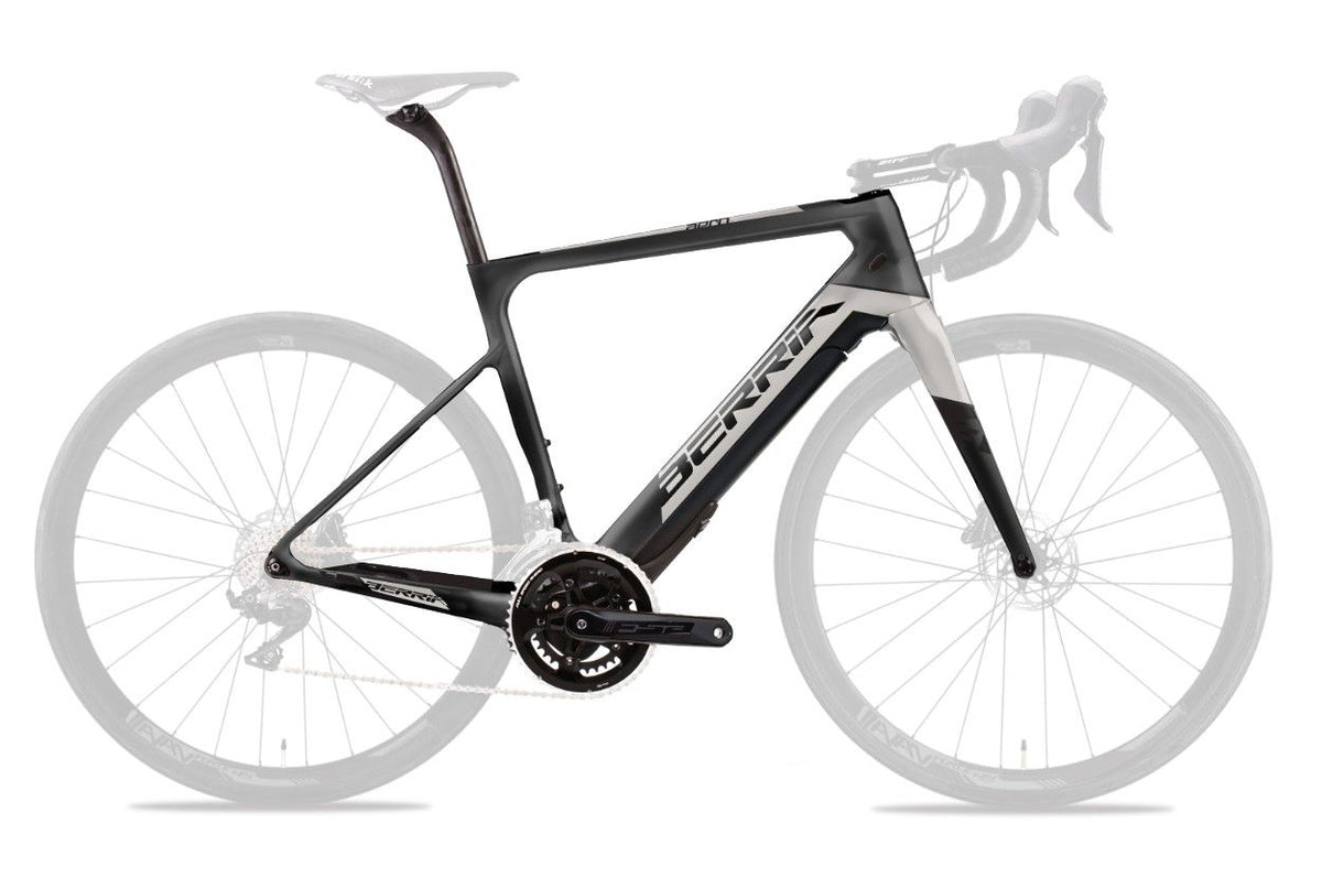 Berria Kit Belador Aero Hybrid - Negro/Gris - Talla M