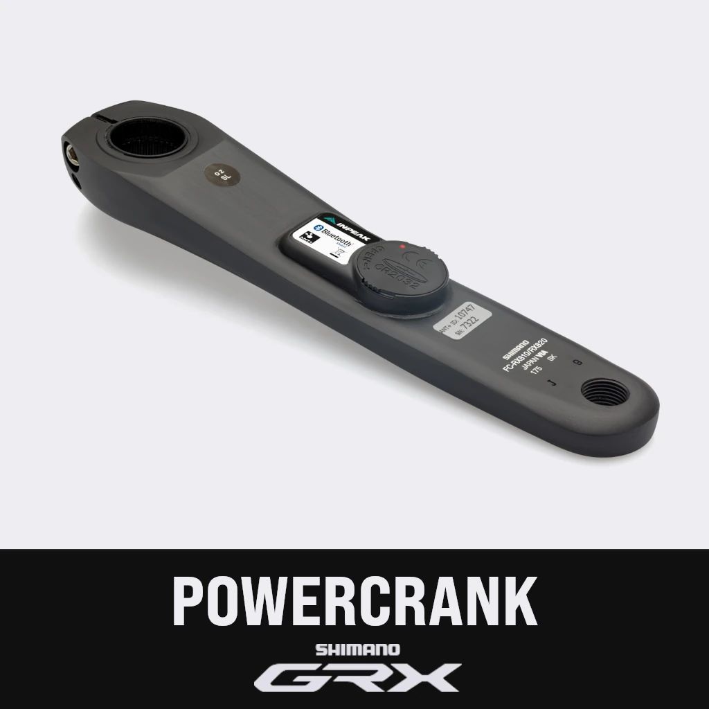 Inpeak Powercrank Single Shimano GRX FC-RX810/RX820 - 175mm