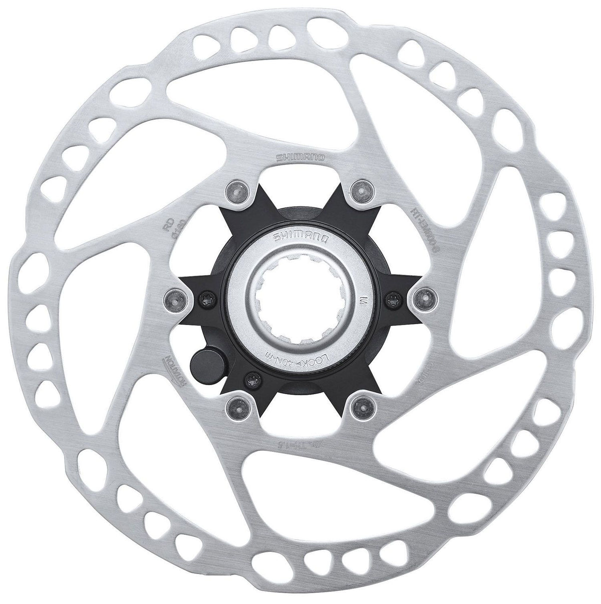 Shimano RT-EM600 - 160mm Center Lock Dentado Interior