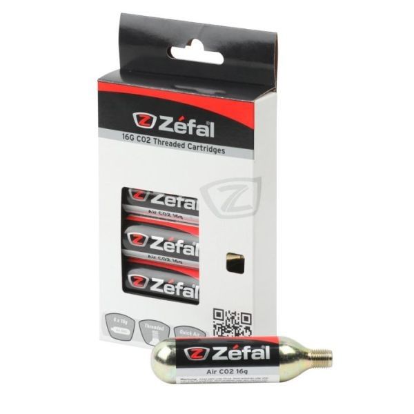 Zefal 6 cartuchos de aire CO2 - Única