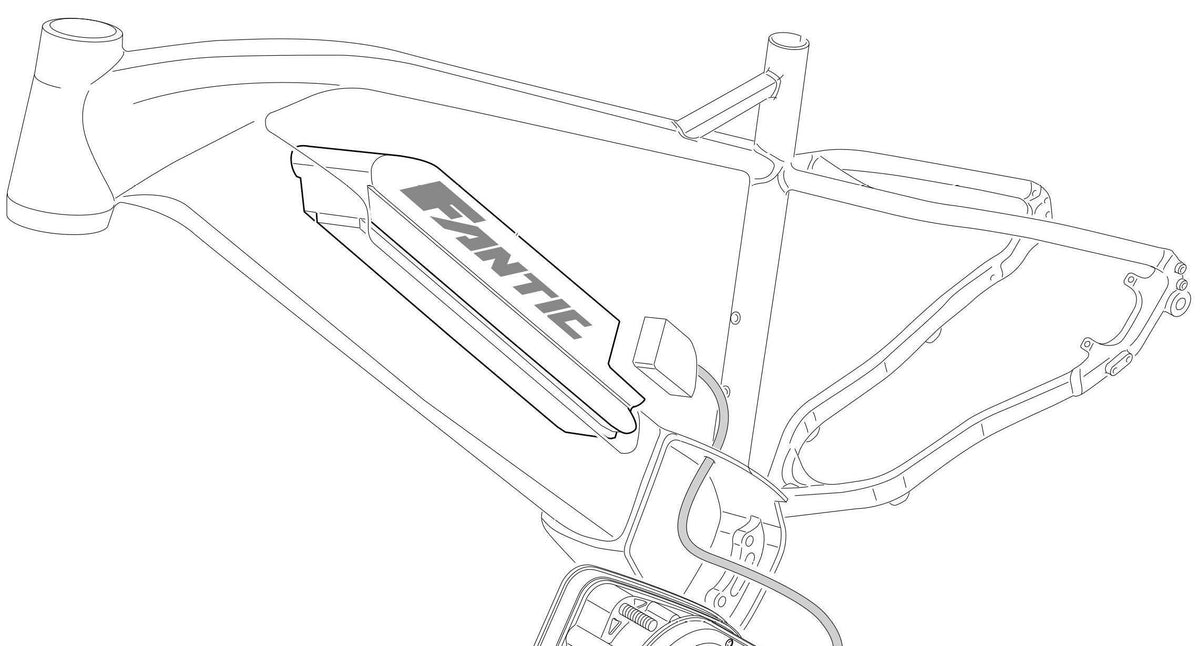 Fantic Batería Integra 630Wh 36v - Única