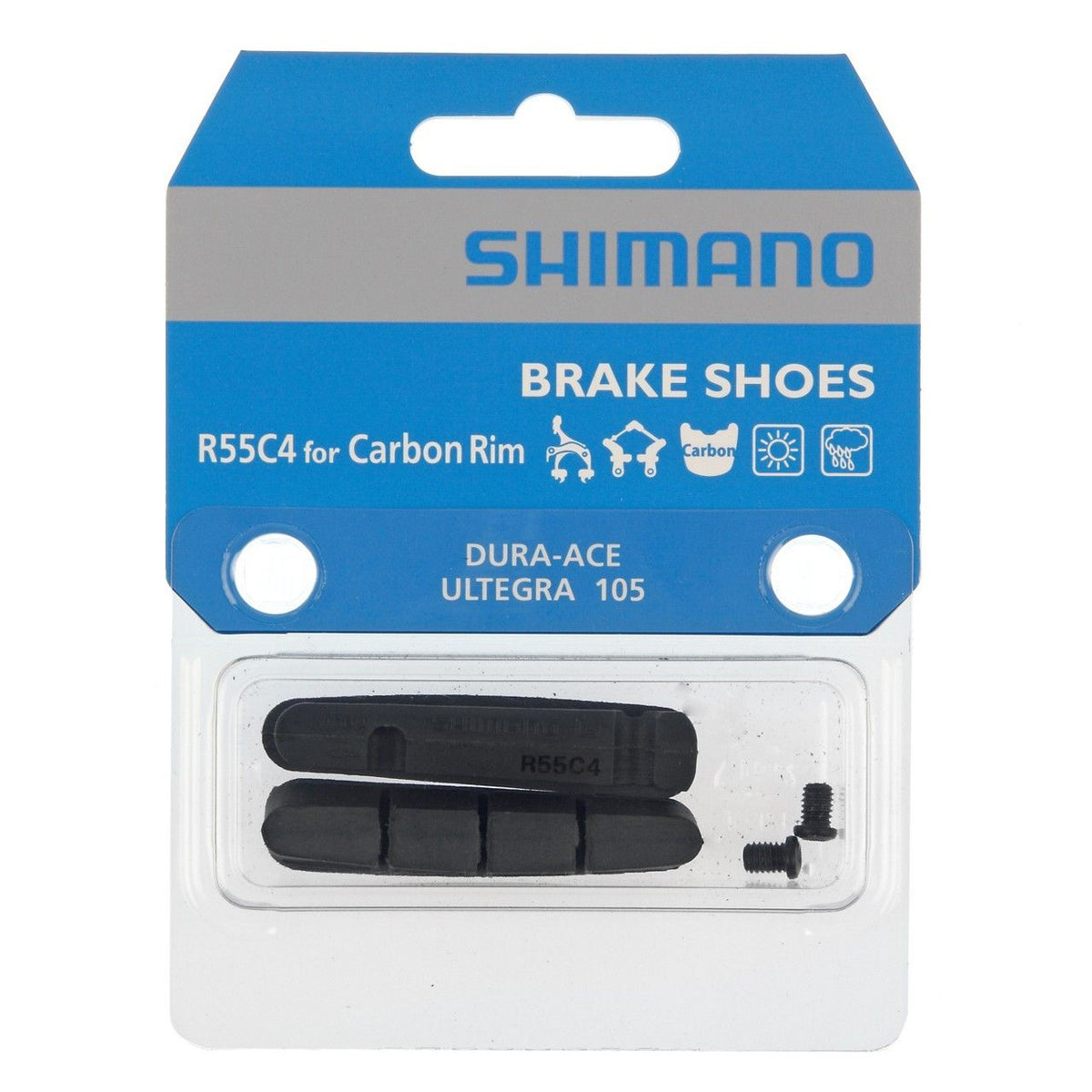 Zapatas R55C4 Carbon - 1 par