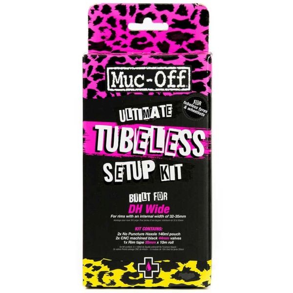 Ultimate Tubeless Setup kit DH Wide - por defecto