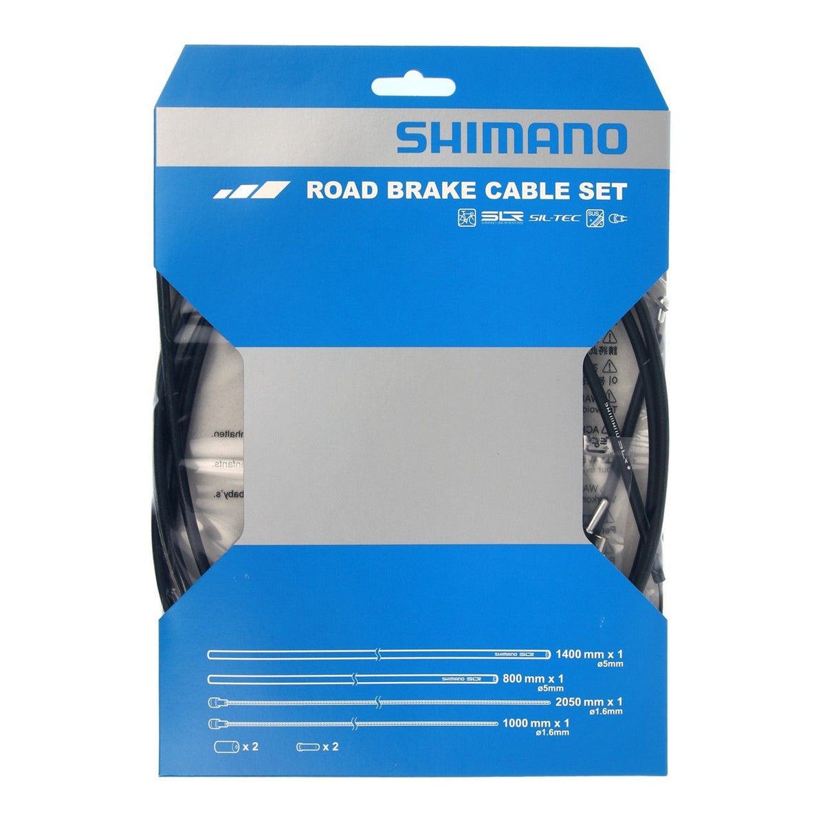 Kit Cables y fundas de freno Carretera - Negro
