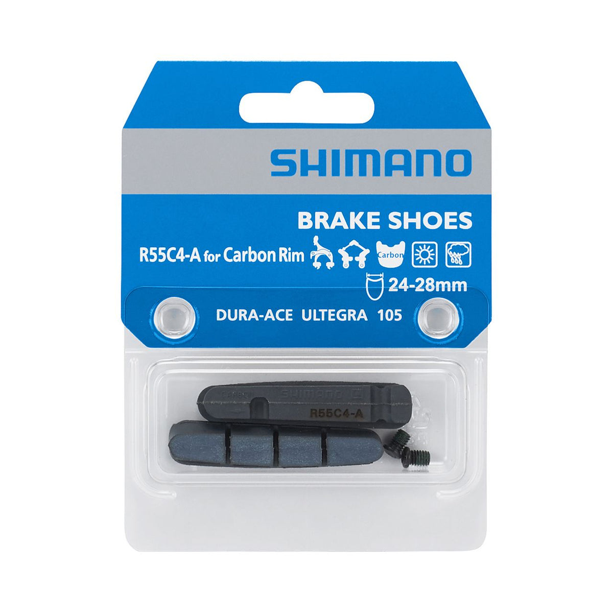 Zapatas R55C4-A Carbon - por defecto