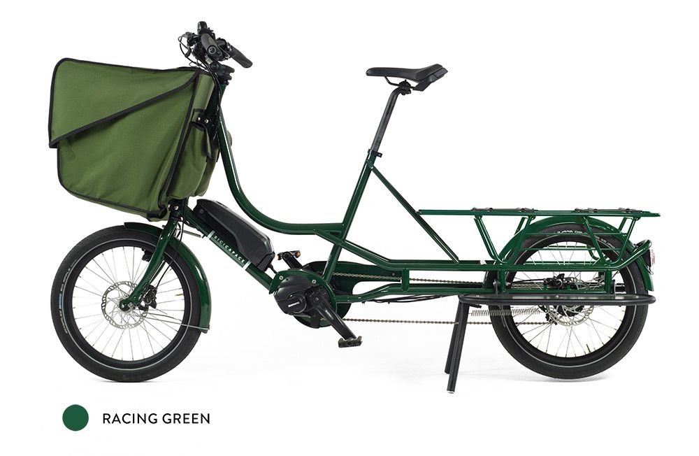 E-Justlong EP6 - Verde Racing + Alforja Delantera