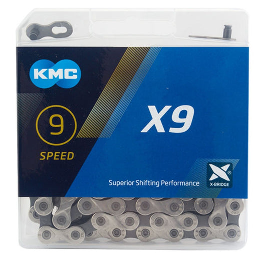 X9 Silver/Grey - 114 eslabones