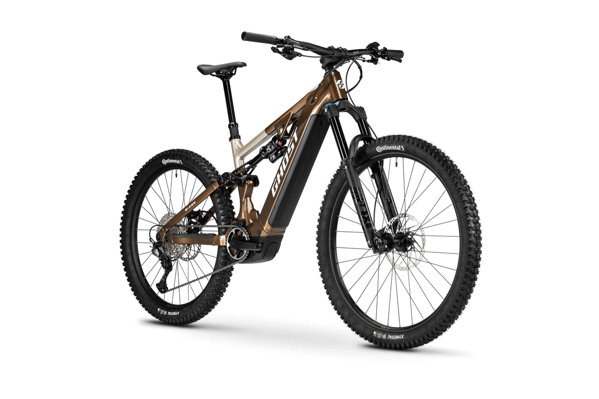 E-ASX Advanced - L - brown bear/stone glänzend