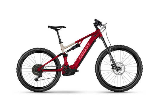 E-ASX Essential - S - rebel red/pebble glänzend
