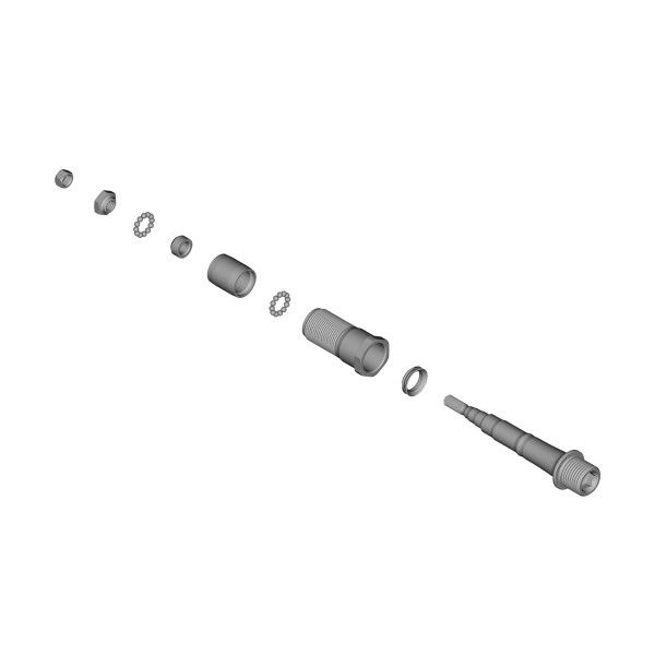 Pedal Axle Assembly Right PD-R8000 - Por defecto