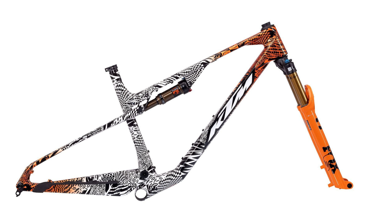 Kit Scarp MT Evo Fox 34 SL 29" Float 120 Kashima - Talla XL/53 cm carbon black+white+orange Horquilla Naranja