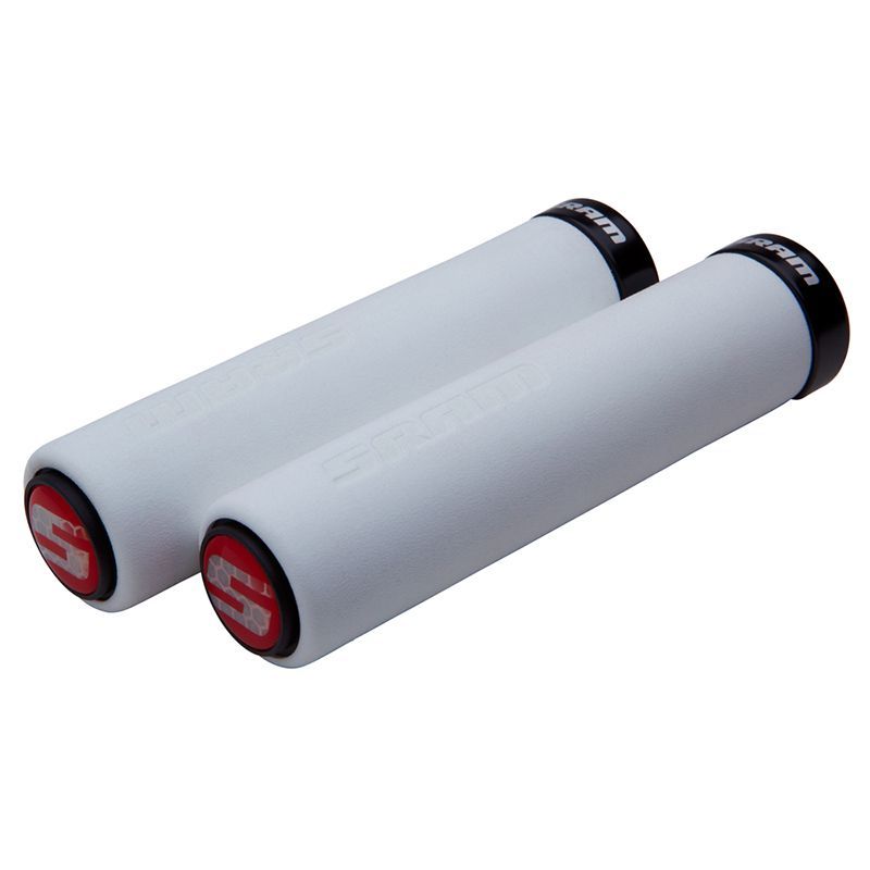 Locking Grip Foam 129mm Single Clamp - White/Black