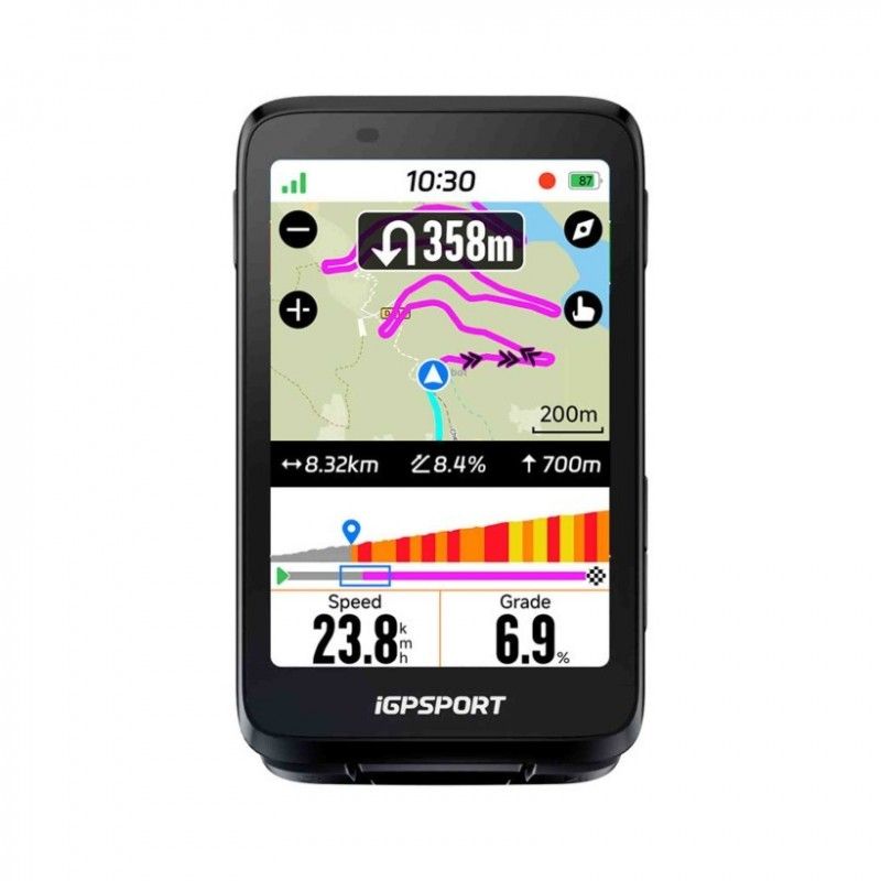iGPSPORT BiNavi negro