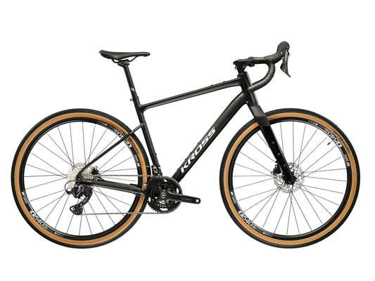 Kross Esker 6.0 - L black white glossy
