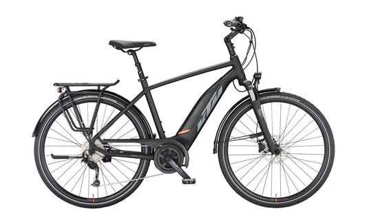 KTM Macina Fun A510 - BLACK MATT (GREY+ORANGE) H 56