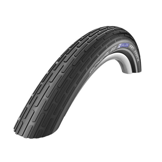 Schwalbe Fat Frank 26 - 26x2.35 Active Line Marrón Flancos Blancos, Reflectante