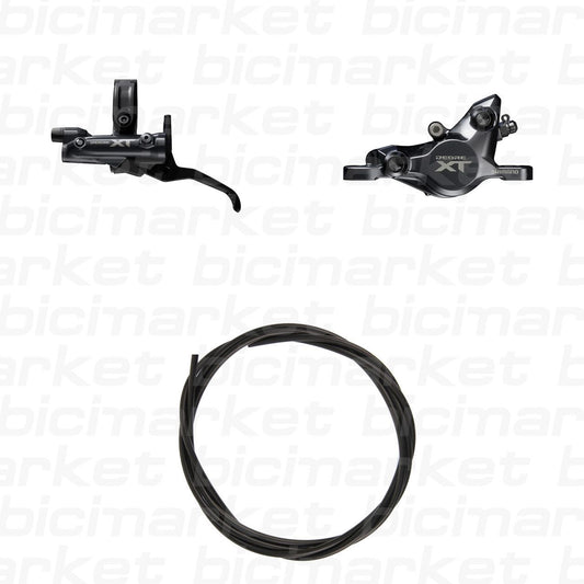 Shimano Deore XT M8200 XC - Delantero Purgado Pastillas Sin Disipador