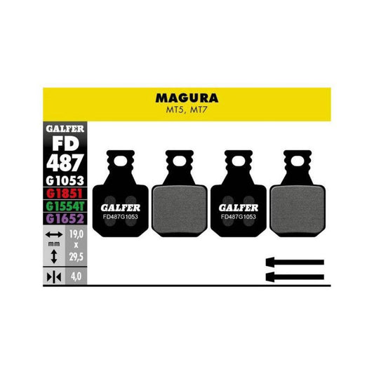 Galfer Pastillas Magura MT5/MT7 - Standard
