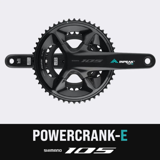 Inpeak Powercrank-E TWiN2 Shimano 105 FC-R7100 - 175mm 52-36