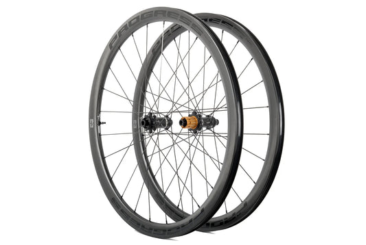 Progress Aero 38 Disc - Juego Shimano HG Negro