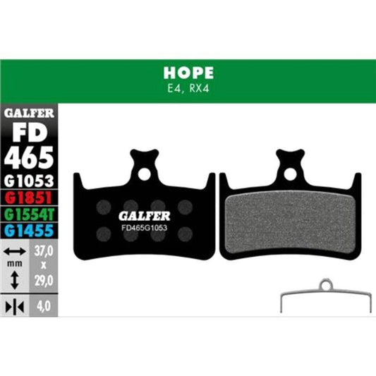 Galfer Pastillas Hope E4 - Standard