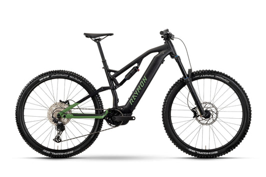 Raymon TrailRay 150 - 29" x S 12S Deore 25 Y-X3-i720 black/resedagreen/citron