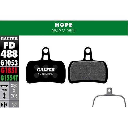 Galfer Pastillas Hope Mono Mini - Standard