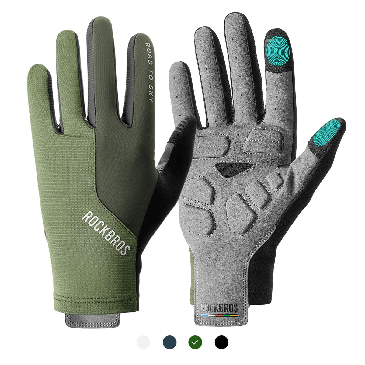 Rockbros Road To Sky Largos - Verde T. L