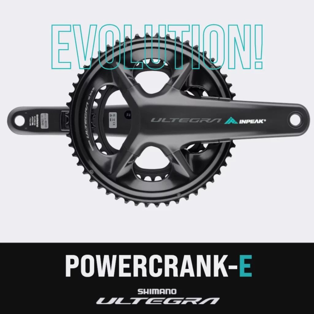 Inpeak Powercrank-E TWiN2 Shimano Ultegra FC-R8100 - 175mm 52-36