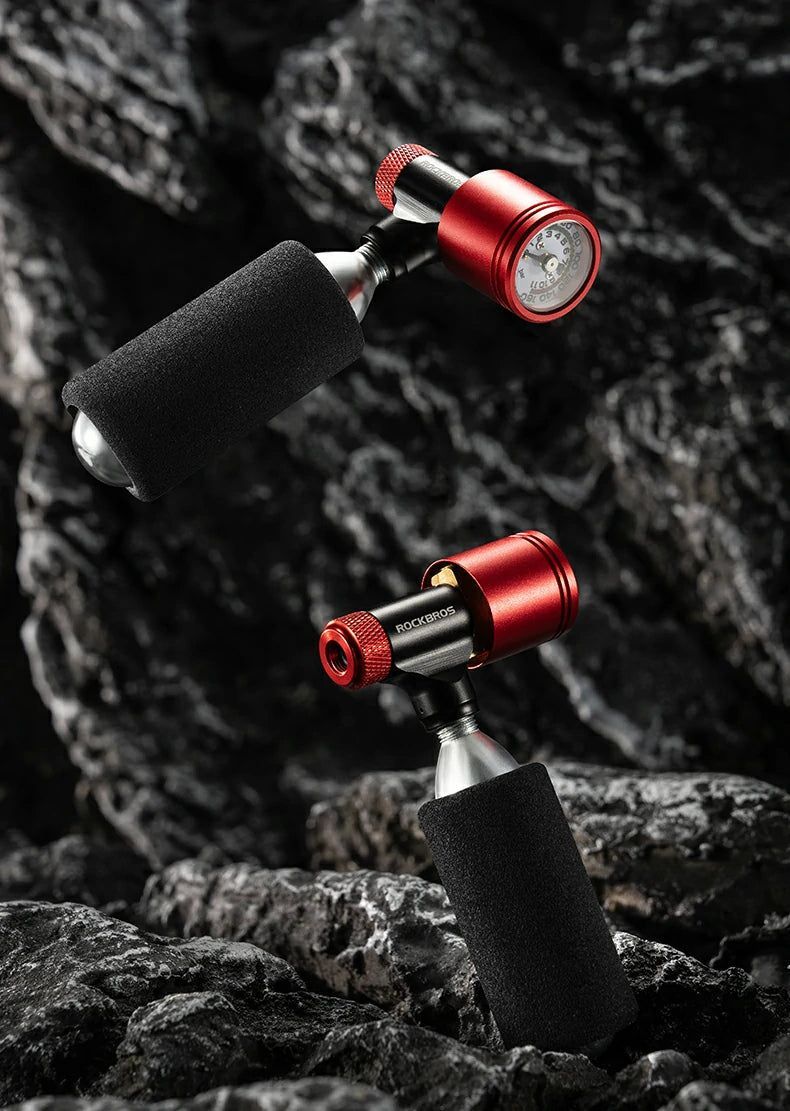 Rockbros Inflador CO2 Con Manómetro - Única