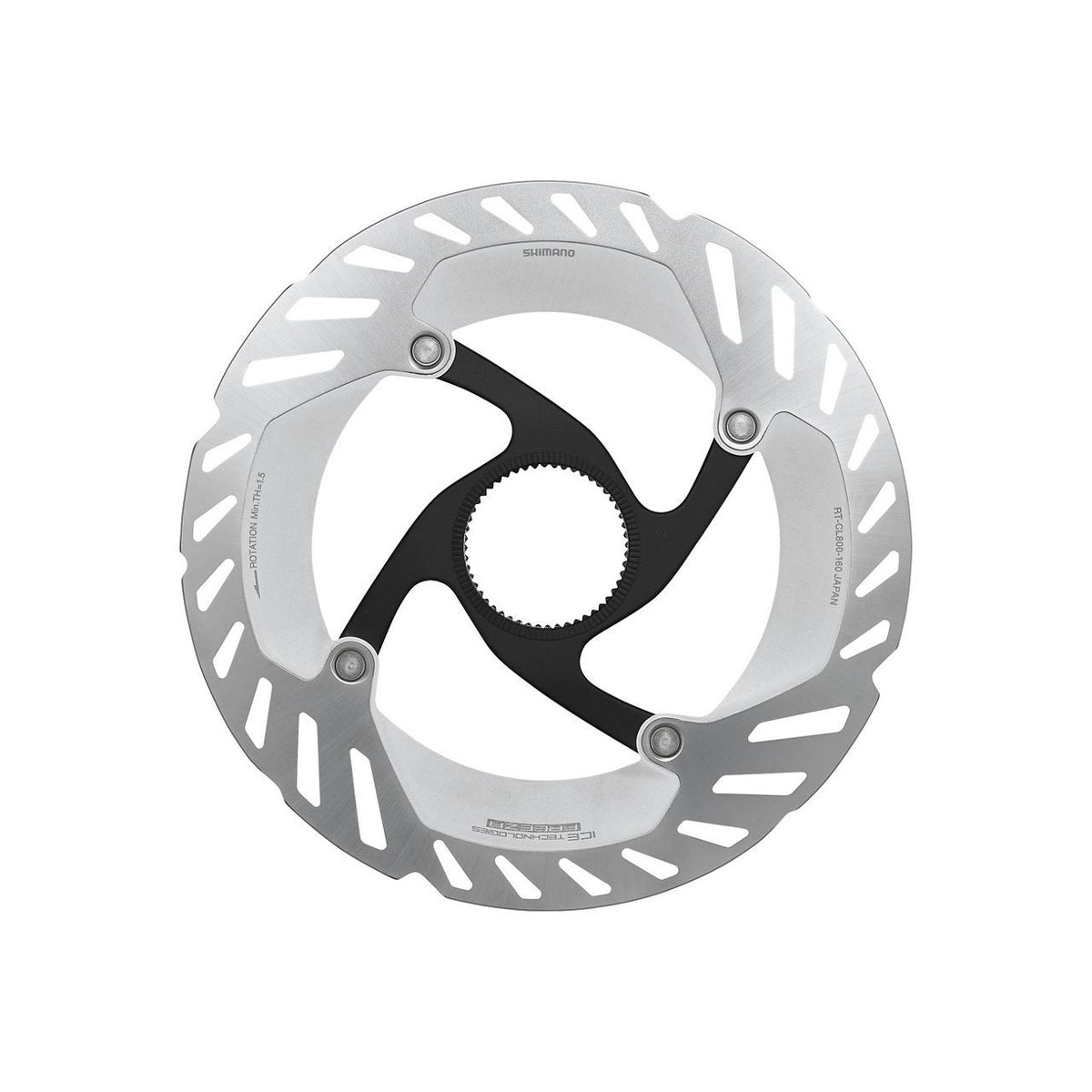 Shimano Disco RT-CL800 - 160 mm cierre dentado interior