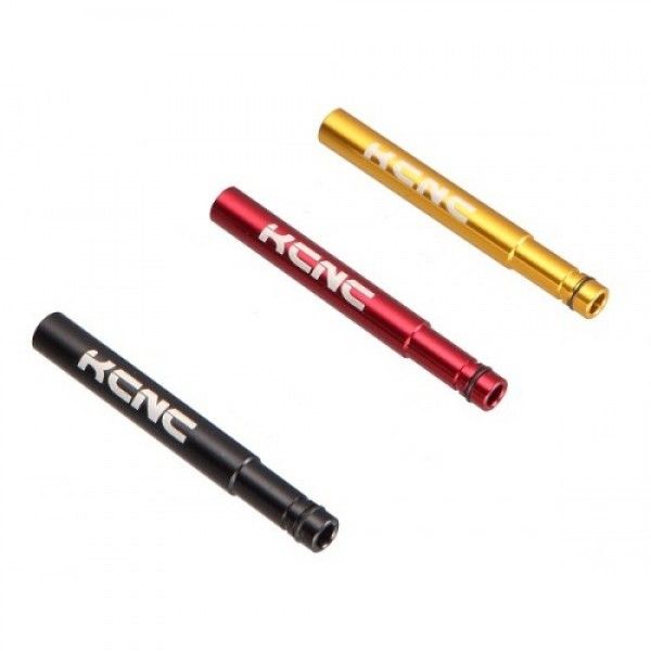 KCNC Prolongador Válvula Presta - 50mm Negro
