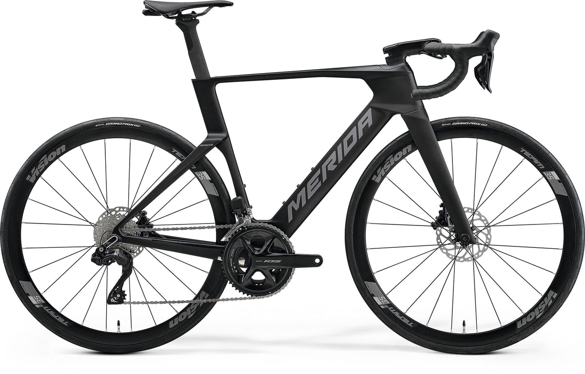 Merida Reacto 5000 - XS SILK BLACK(GUNMETAL GR)